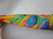Load image into Gallery viewer, Rainbow Swirls Guitar Strap